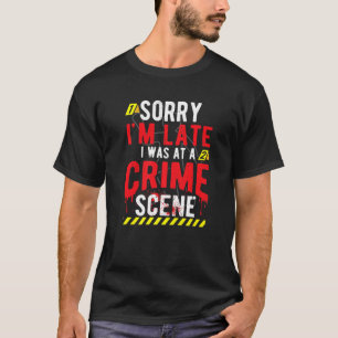 Camiseta Investigador da Cena do Crime Verdadeiro