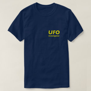 Camiseta Investigador do UFO