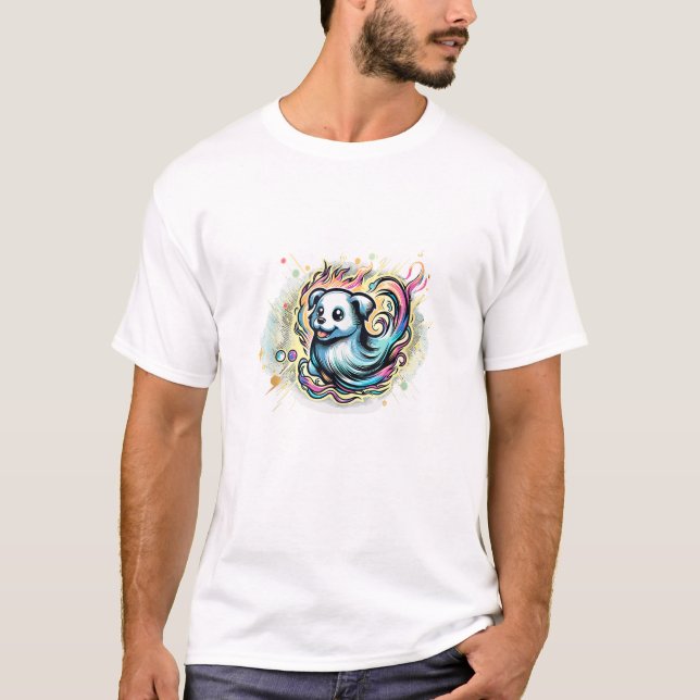Camiseta Investigador Ghost Hallo (Frente)