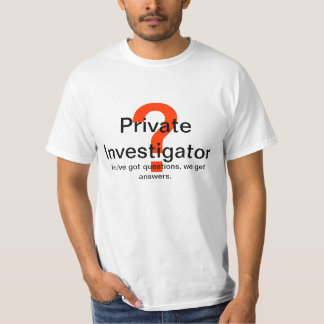 Camiseta Investigador privado