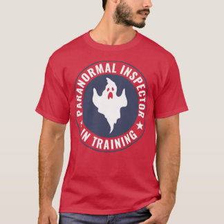 Camiseta Investigador Treinando Funny Ghost Hunter