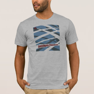 Camiseta "Investigue t-shirt de Chemtrails"