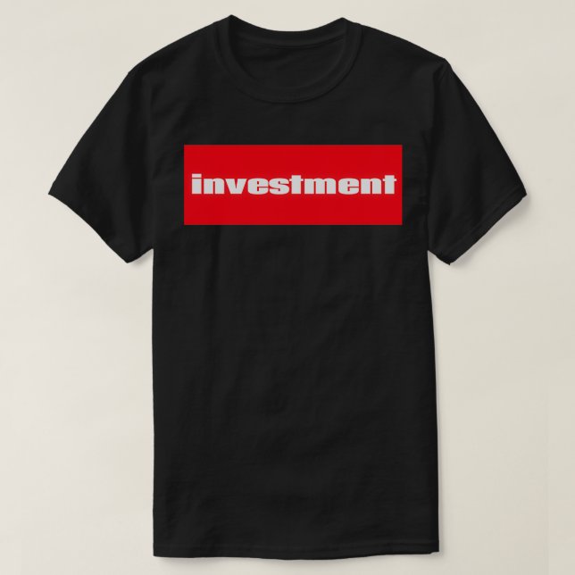 Camiseta Investimento 6 (Frente do Design)