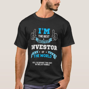 Camiseta Investir Dividendos Negociação Passiva De Rendimen