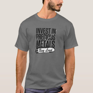 Camiseta Investir Em Comprar De Metais De Precioso Com Cami