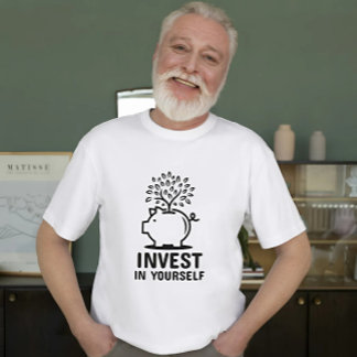 Camiseta Investir Em Si Mesmo Motivacional