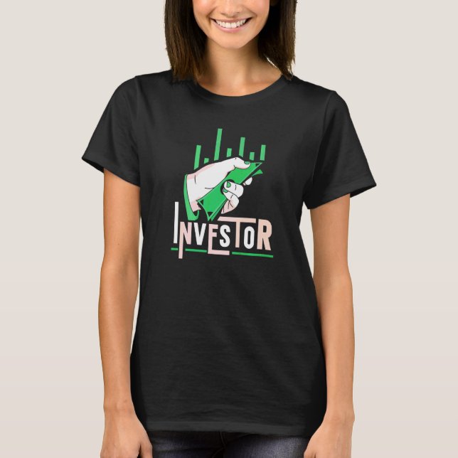 Camiseta Investor Stocks Invest Acionista (Frente)