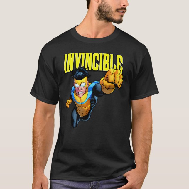 Camiseta Invin Cible Comic Anime (Frente)