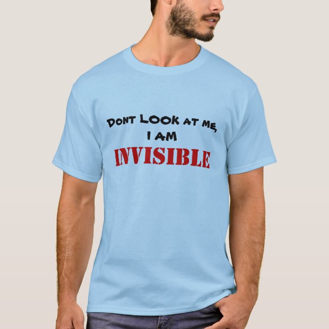 Camiseta Invisível (Frente)