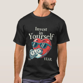 Camiseta Invista em si mesmo este ano
