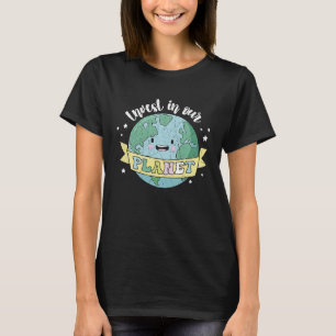 Camiseta Invista no nosso planeta Terra Dia 2023 Professor