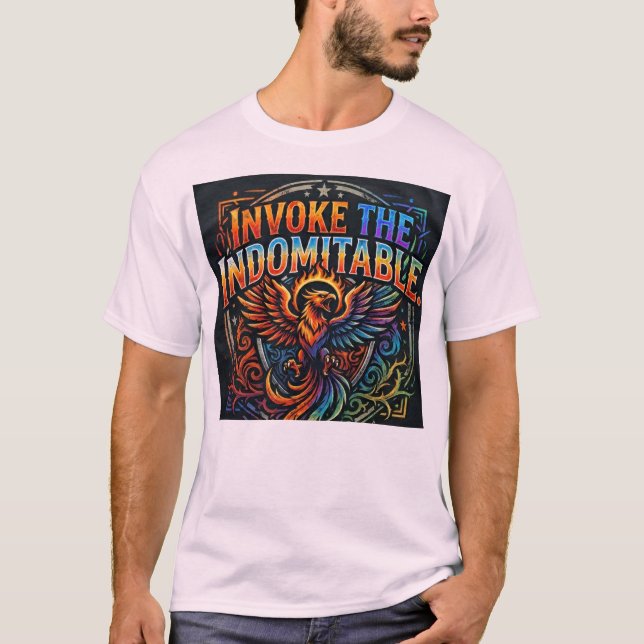 Camiseta Invocar o Indomável (Frente)