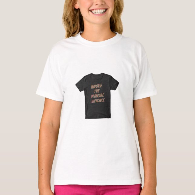 Camiseta Invocar o Invencível (Frente)