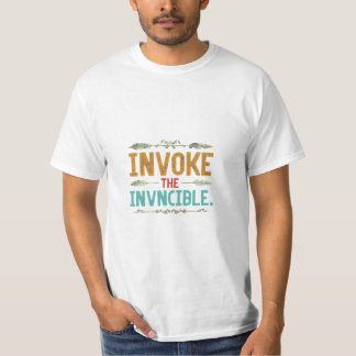 Camiseta Invocar o Invencível