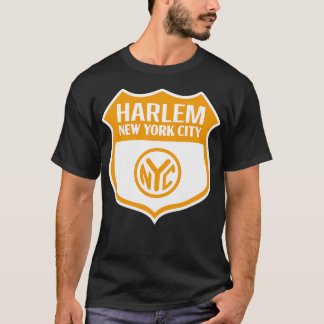 Camiseta Invólucro do Nova Iorque Retro Token do Harlem Dou
