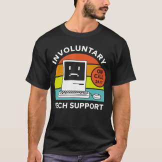 Camiseta Involuntaryech Support funny