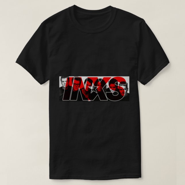 Camiseta Inxs (Frente do Design)