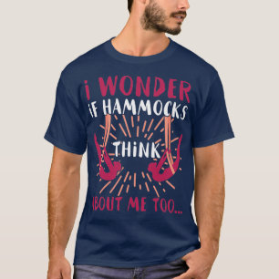 Camiseta Ioga Aérea, Eu Me Pergunto Se Hammocks Pense Em Mi