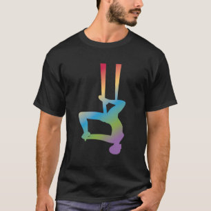 Camiseta Ioga Aérea Inspirou Design Para Um Addico Aerialis