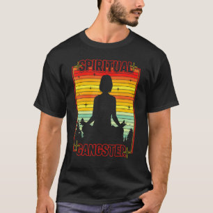 Camiseta Ioga Aéreo Espiritual Meditando Ioga Positivo Ham