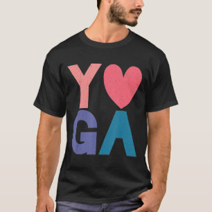 Camiseta Ioga Afetado Por Trabalhar Yoga A Cor