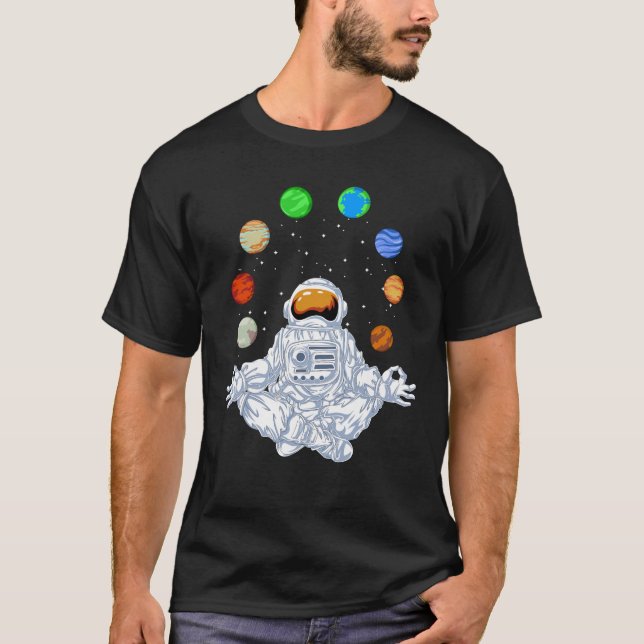 Camiseta Ioga astronauta (Frente)