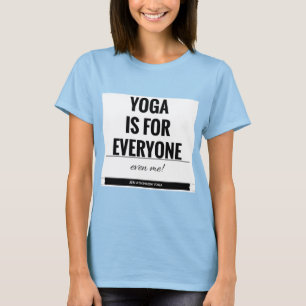 Camiseta "IOGA COM roupa de JEN"