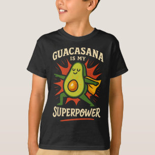 Camiseta Ioga de Abacate Engraçado Namaste Pun Plant-sed Fi