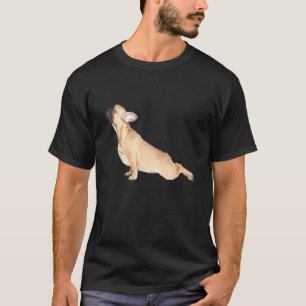 Camiseta Ioga de Bulldog Francês