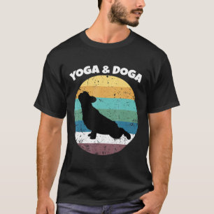 Camiseta Ioga de Bulldog Francês Amp Doga Treino Zen Namast
