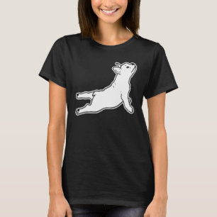 Camiseta Ioga de Bulldog Francês Fofo Treino Animal Pet Cac