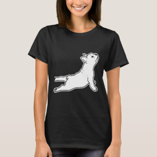 Camiseta Ioga de Bulldog Francês Meditação