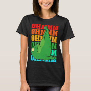 Camiseta Ioga de Rã Animal Namaste Meditação Zen Treino Res