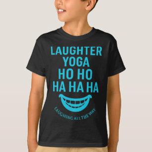 Camiseta Ioga do Riso Sorriso Rindo o Caminho Todo Bem-Esta