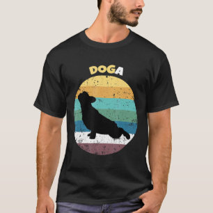 Camiseta Ioga Doga de Bulldog Francês Treino Zen Namaste Me