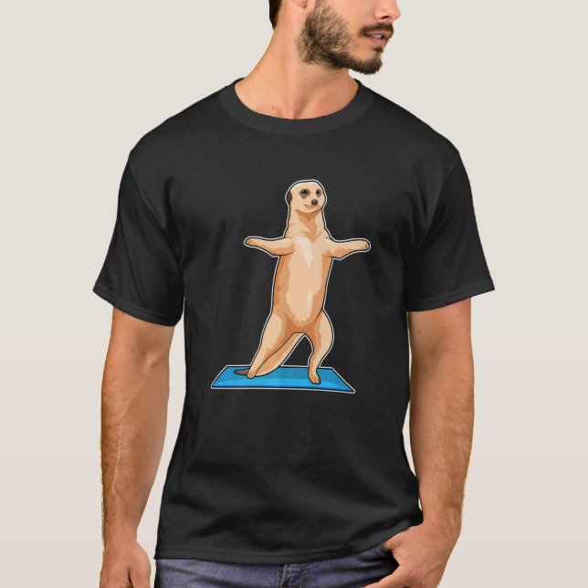 Camiseta Ioga Fitness Esportes Suricata (Frente)