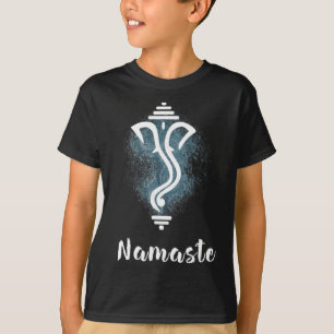 Camiseta Ioga Ganesha Chakra Namaste Energia Lótus Carma Om