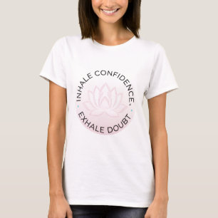 Camiseta Ioga Ilustração da Camisa-T feminina