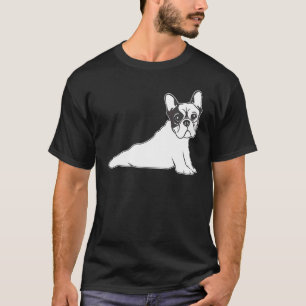 Camiseta Ioga Meditação Bulldogue Francês Animal Cão