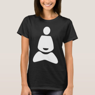 Camiseta Ioga.meditação paz bom humor para homens mulheres 