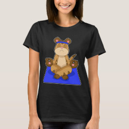Camiseta Ioga Meditação Suricata