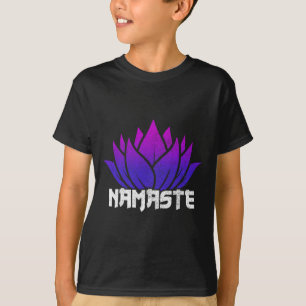 Camiseta Ioga Namaste Buda Flor de Lótus Budismo Iogue Buda