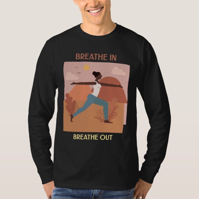 Camiseta Ioga Respira Respirando (Frente)