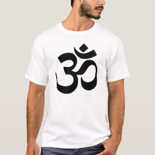 Camiseta Ioga simples grande da meditação do zen do símb