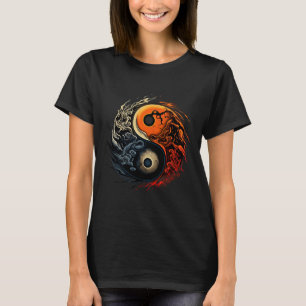 Camiseta Ioga Zen Yinyang Yin Yang Meditação