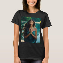 CAMISETA IÓGICA - MEDITAÇÃO - APROVEITE O MOMENTO - BEM-EST