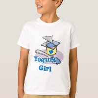 Iogurte Menina iogurte de mirtilo