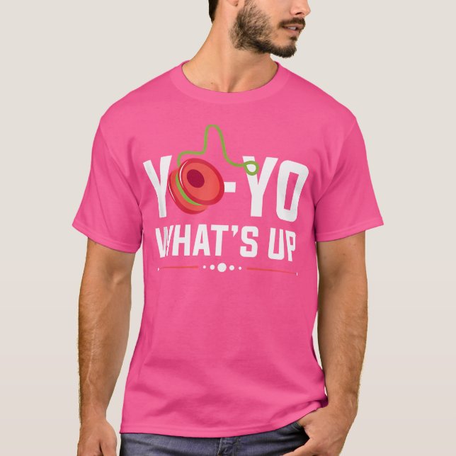 Camiseta Ioiô O Que Está Acontecendo Ioiô Jogando Com Ioiô  (Frente)