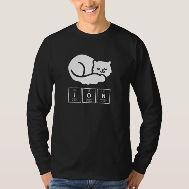 Camiseta Ion Cat Química (Frente)