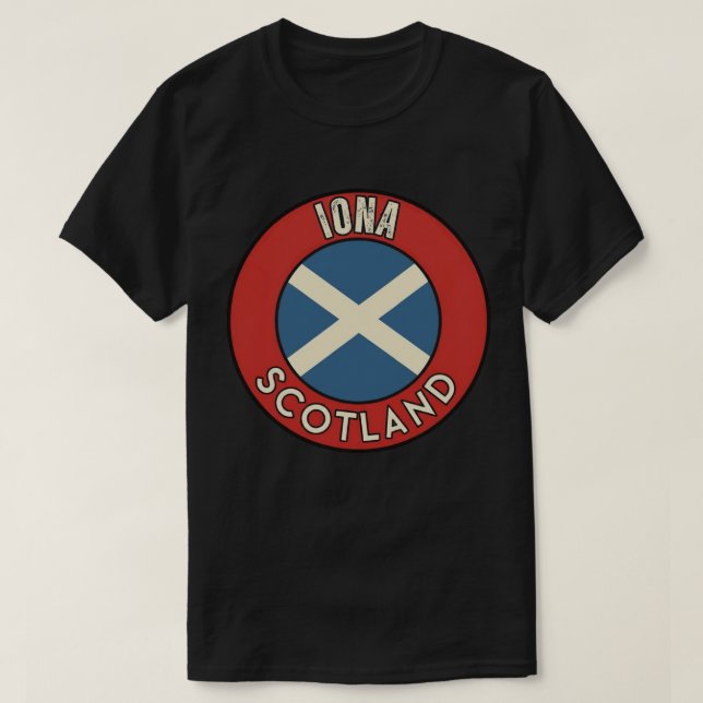 Camiseta Iona, Escócia (Frente do Design)